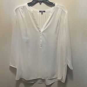 NYDJ Women's Classic White Blouse